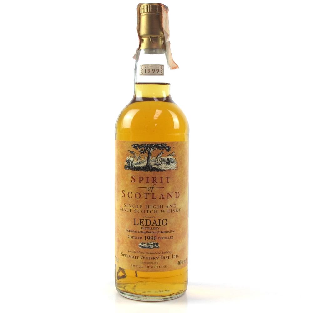 Ledaig 1990 Spirit of Scotland 9 Year Old