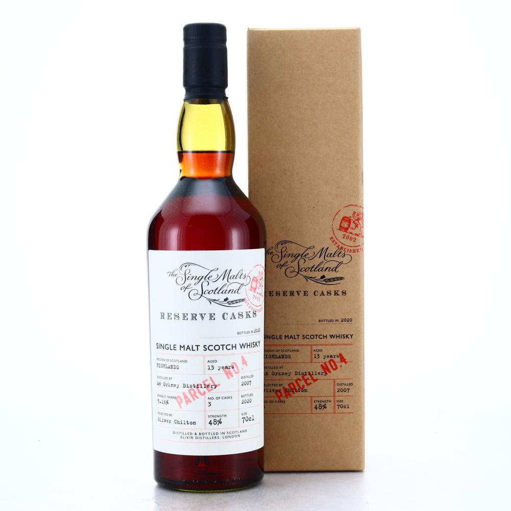 Orkney 2007 Single Malts of Scotland 13 Year Old Reserve Casks / Parcel No.4