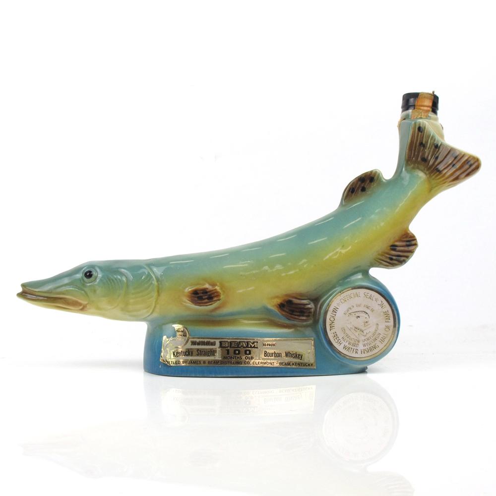 Jim Beam 100 Months Pike Decanter / Broken seal