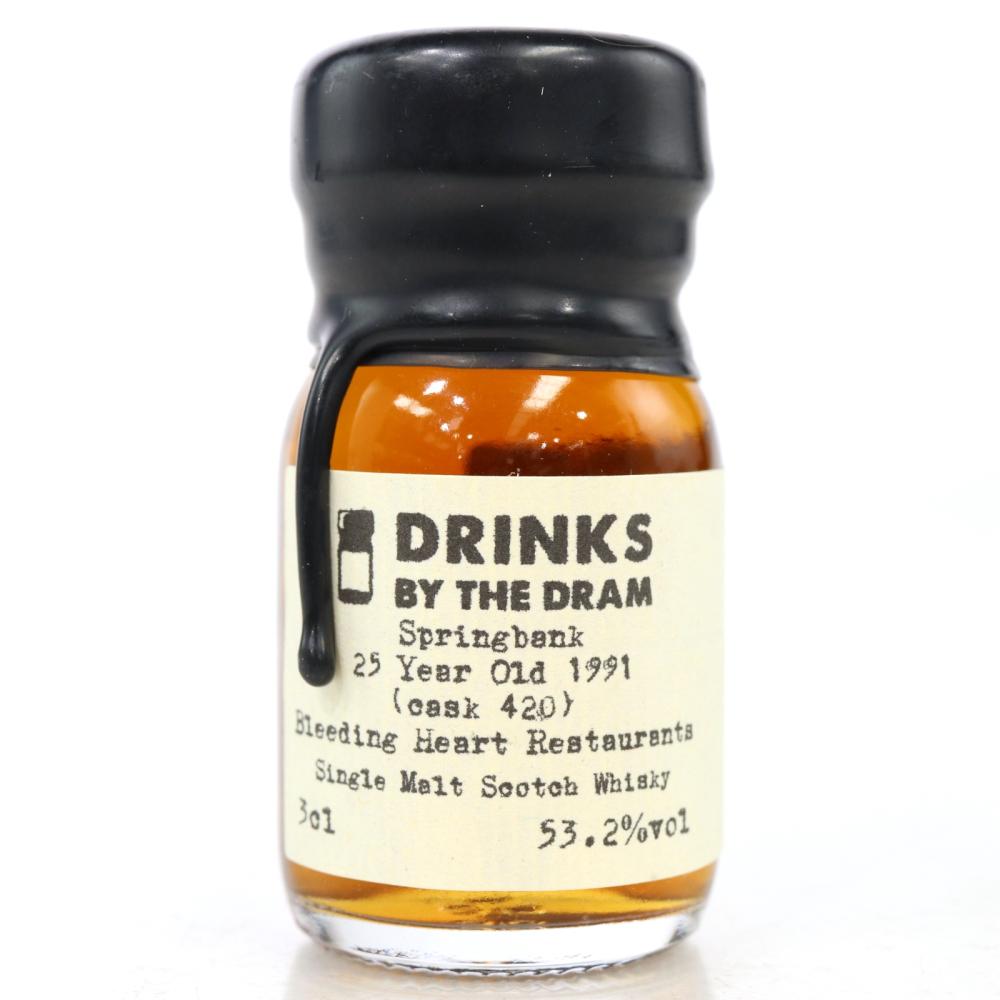 Springbank 1991 Master of Malt 25 Year Old Miniature 3cl
