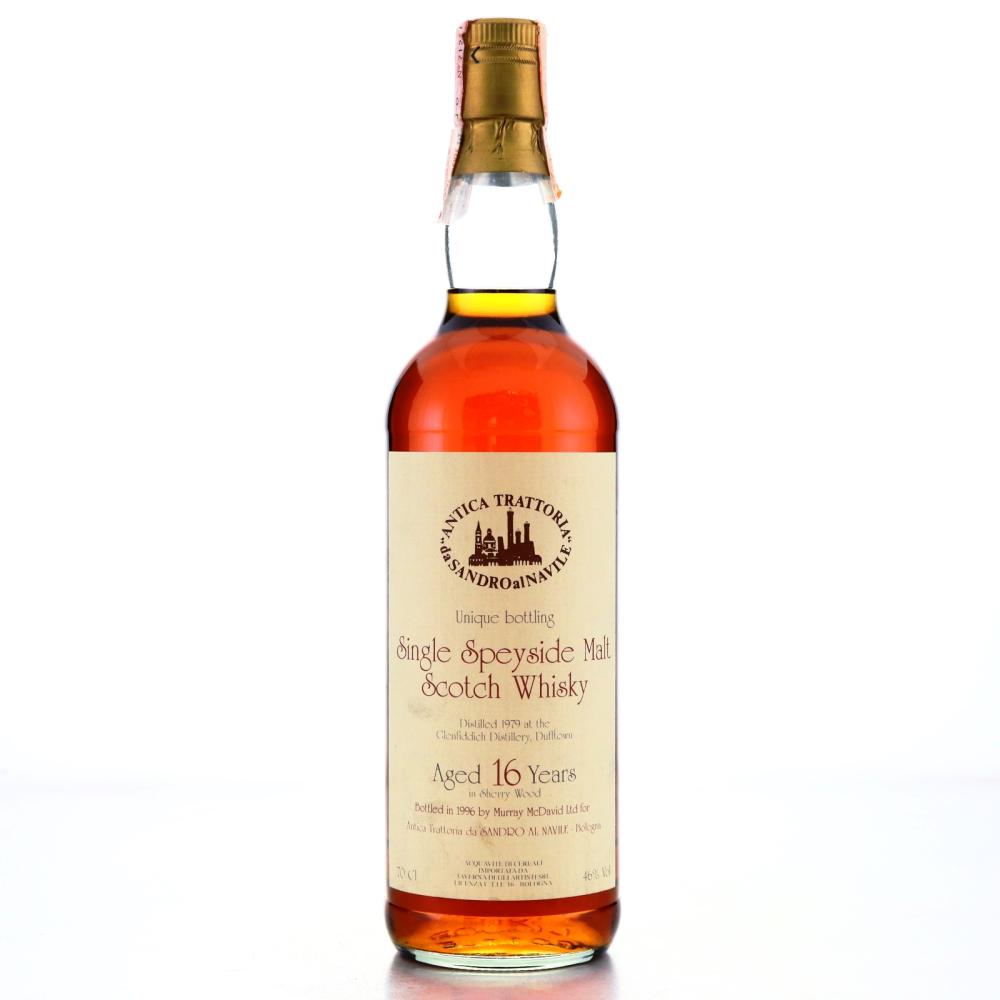 Glenfiddich 1979 Murray McDavid for Antica Trattoria Da Sandro al Navile 16 Year Old