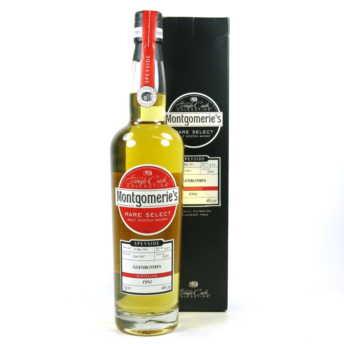 Glenrothes 1992 Montgomerie's 15 year Old