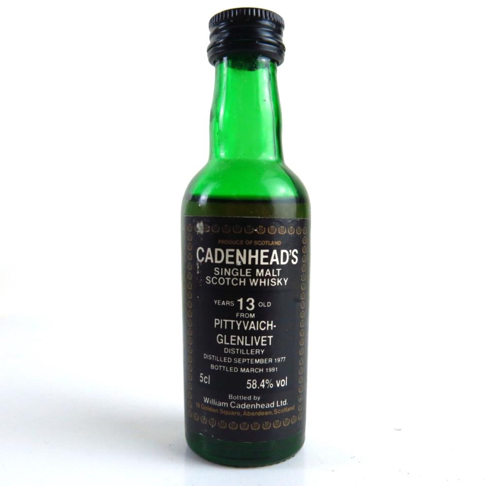 Pittyvaich 1977 Cadenhead's 13 Year Old 5cl