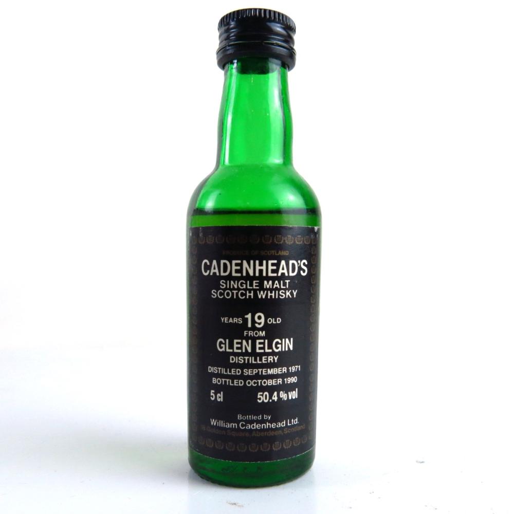 Glen Elgin 1971 Cadenhead's 19 Year Old 5cl
