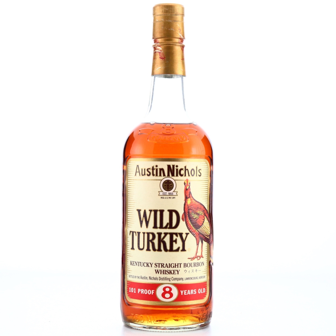 Wild Turkey 8 Year Old 101 Proof / Japanese Import