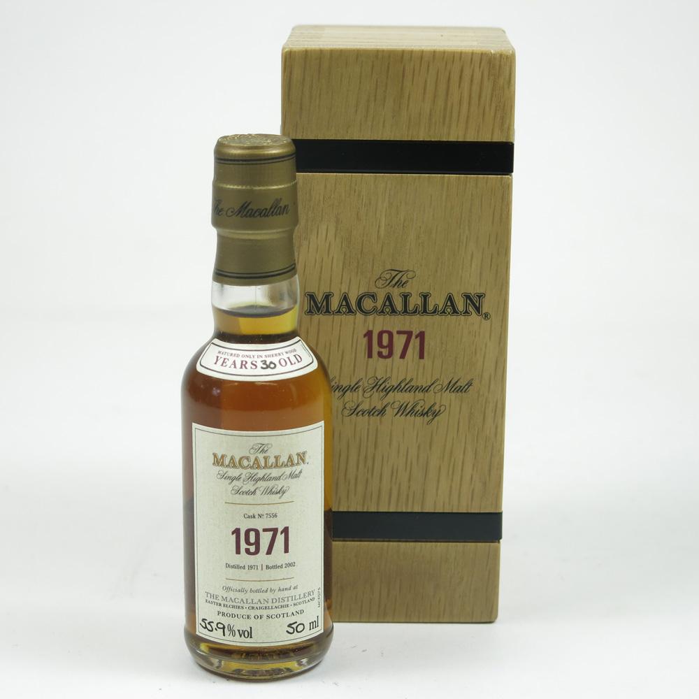 Macallan 1971 Fine and Rare Miniature 5cl