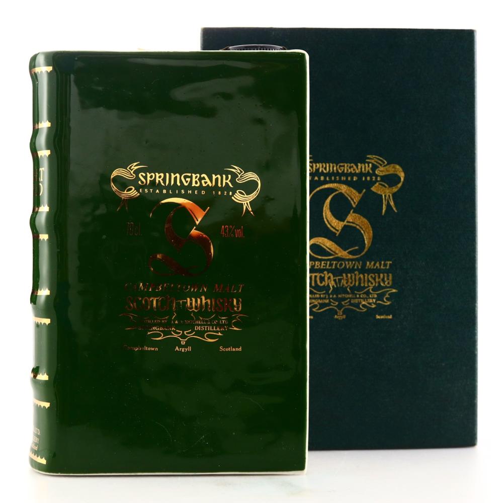 Springbank 8 Year Old Book Decanter Vol.I