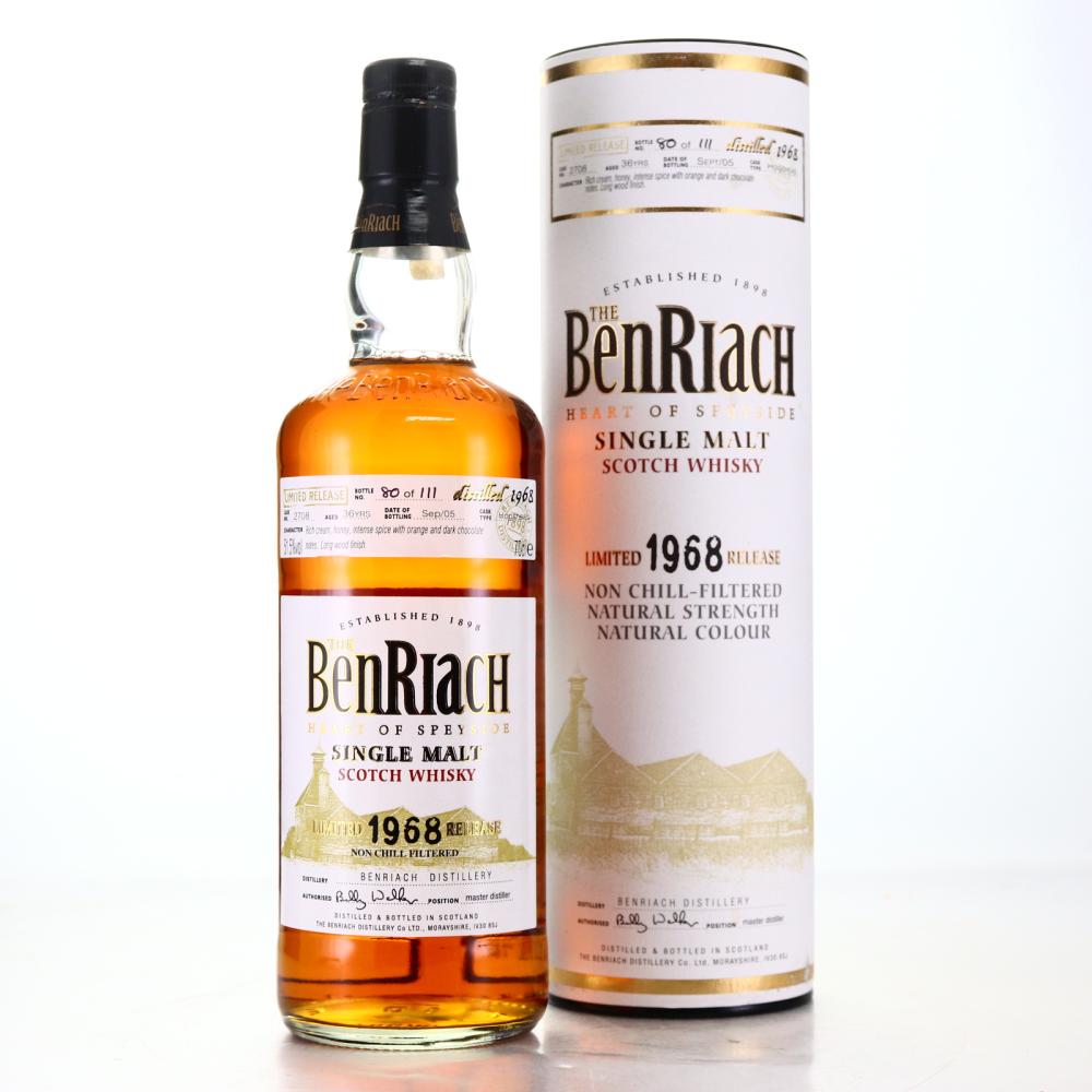 Benriach 1968 Single Cask 36 Year Old #2708