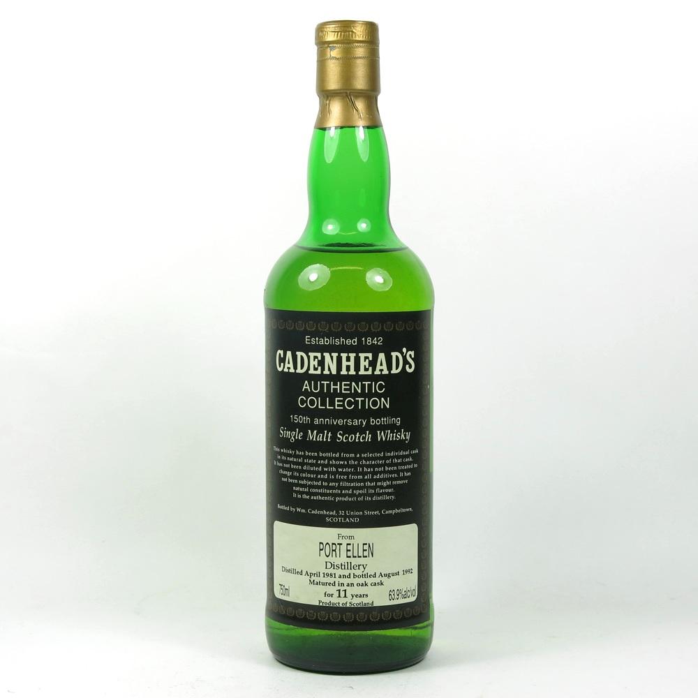 Port Ellen 1981 Cadenhead's 11 Year Old 75cl (US Import)