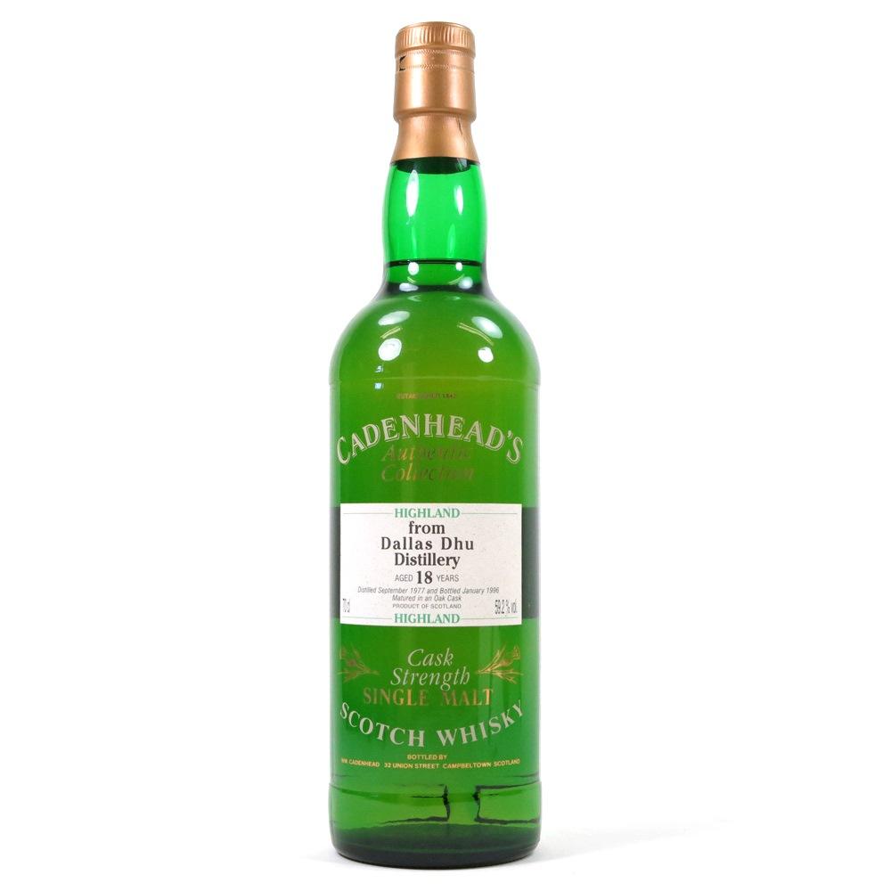 Dallas Dhu 1977 Cadenheads 18 Year Old