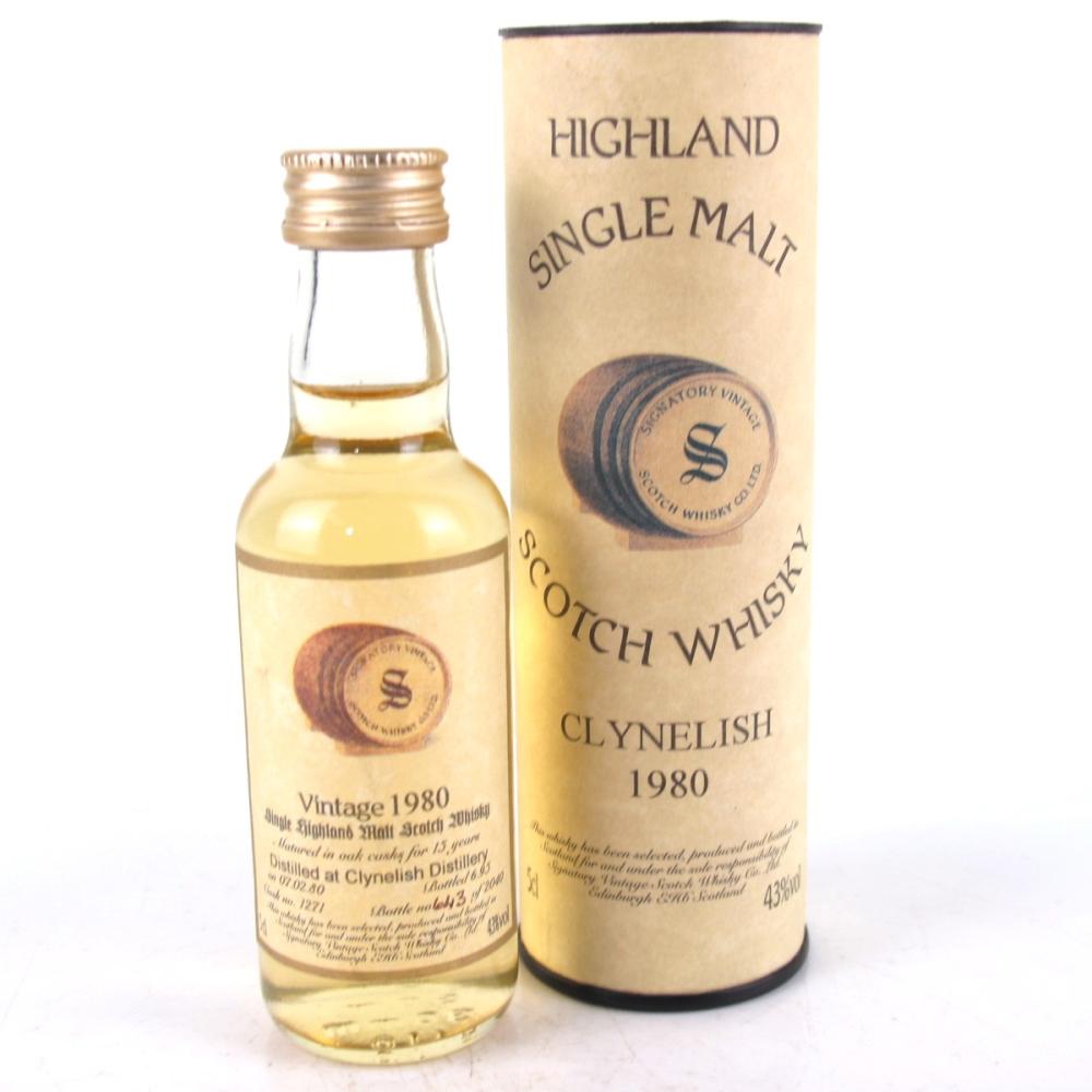 Clynelish 1980 Signatory Vintage 15 Year Old 5cl Miniature