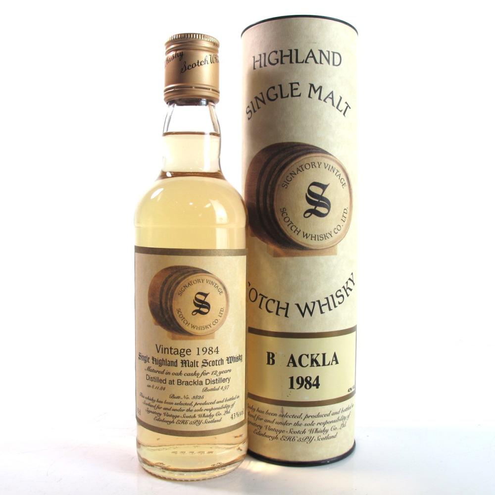 Royal Brackla 1984 Signatory Vintage 12 Year Old 35cl