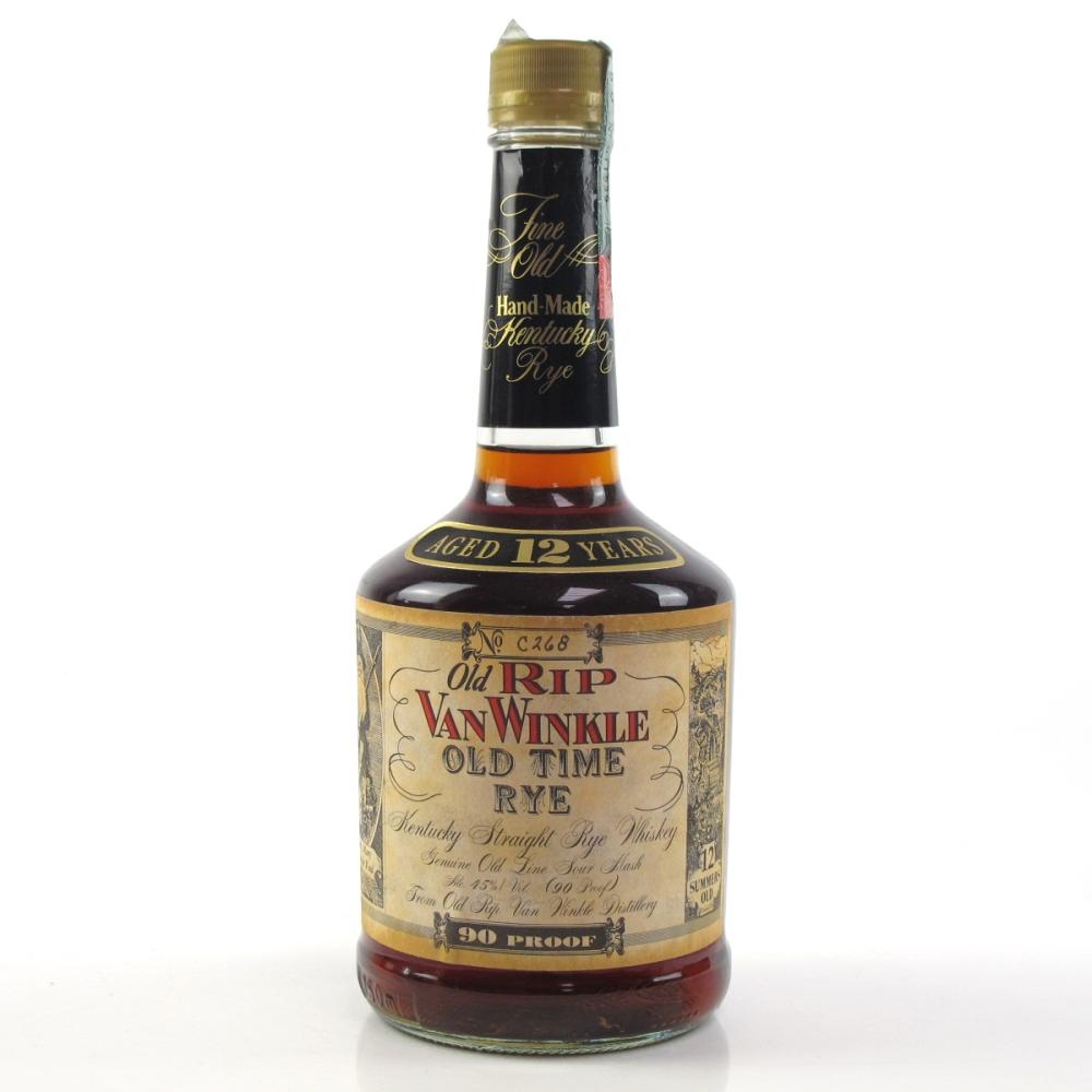 Old Rip Van Winkle 12 Year Old / Old Time Rye