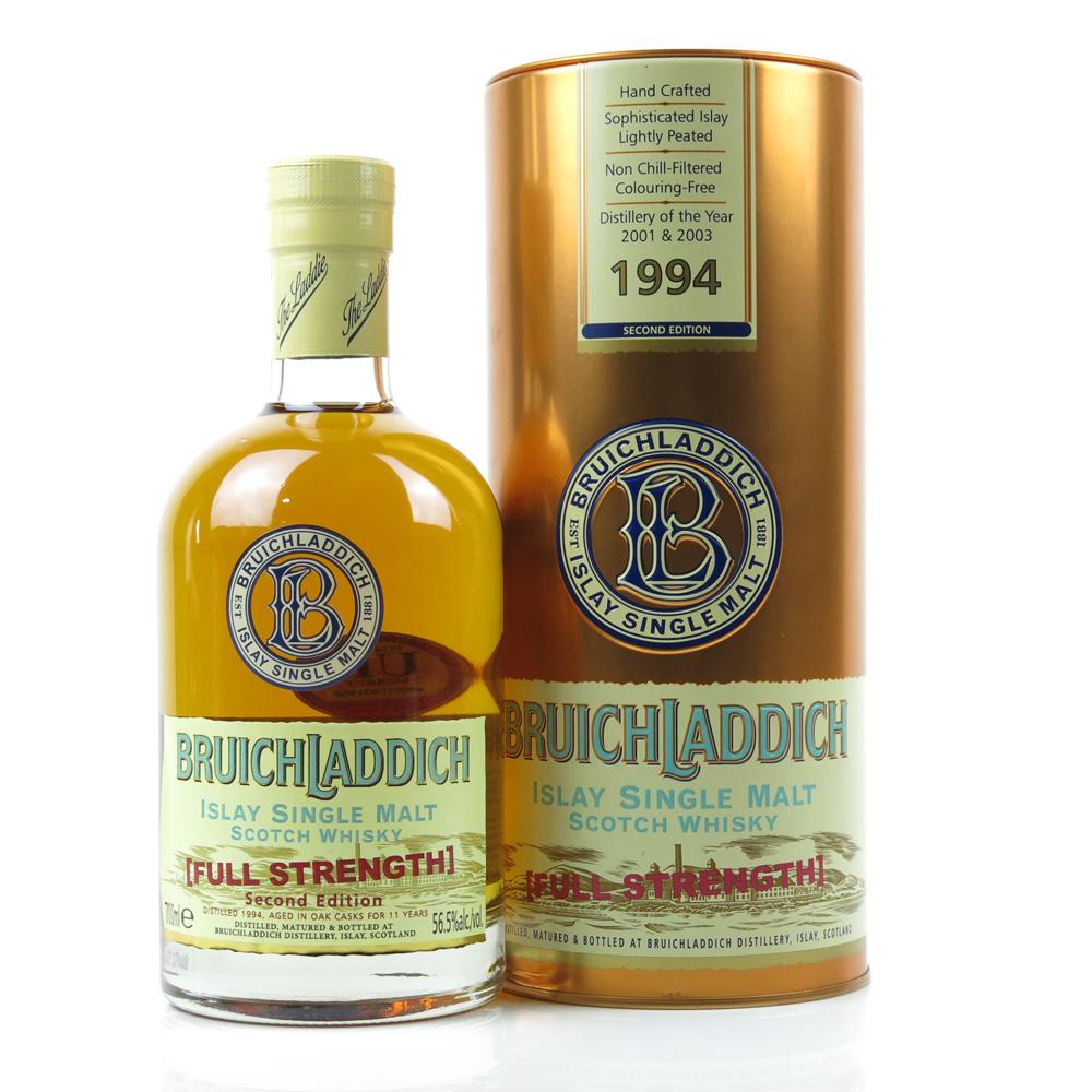 Bruichladdich 1994 Full Strength Second Edition 11 Year Old