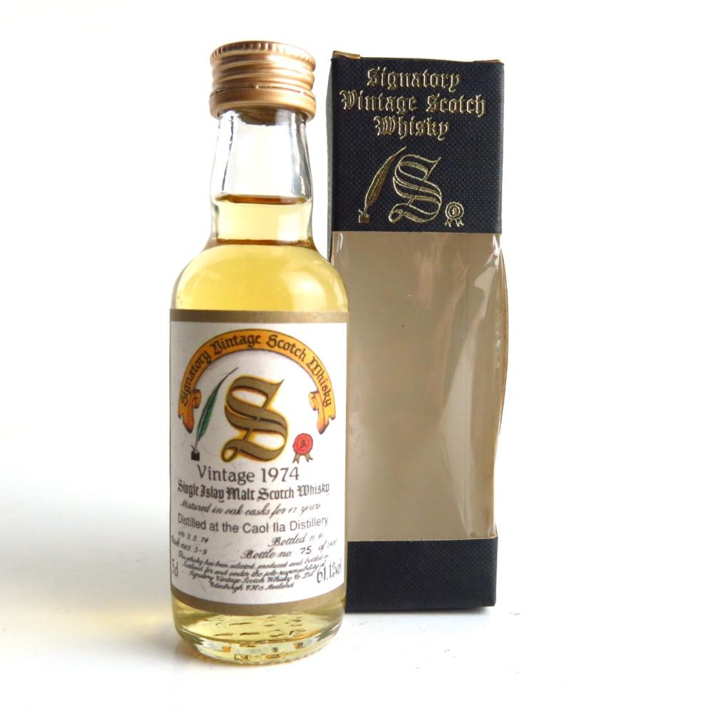 Caol Ila 1974 Signatory Vintage 17 Year Old 5cl