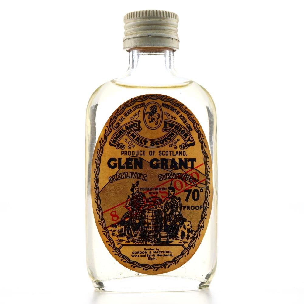 Glen Grant 8 Year Old Gordon and MacPhail Miniature 1970s