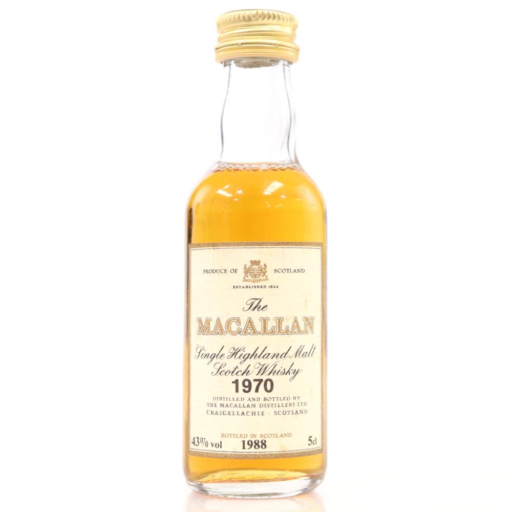 Macallan 1970 18 Year Old Miniature 5cl