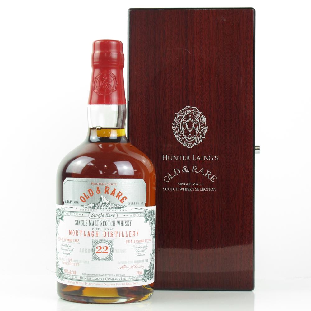 Mortlach 1992 Hunter Laing 22 Year Old