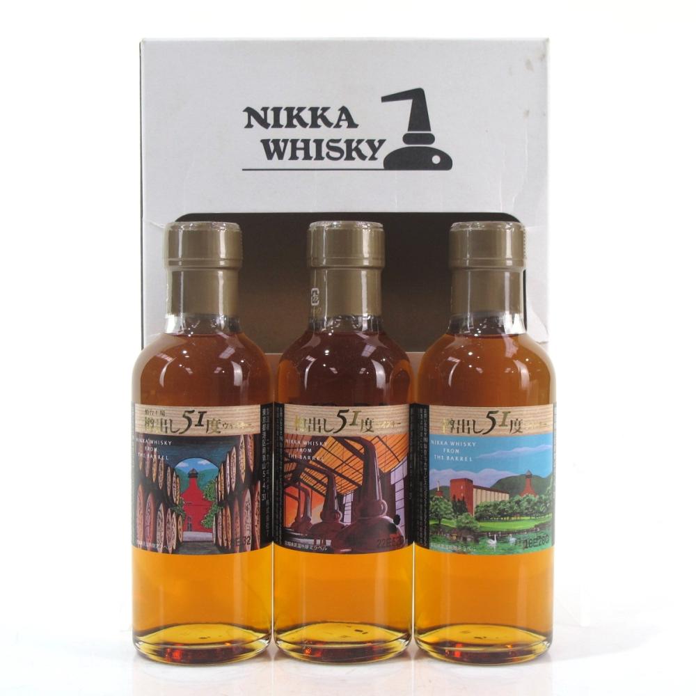 Nikka Whisky From The Barrel Distillery Edition Gift Pack 3x18cl