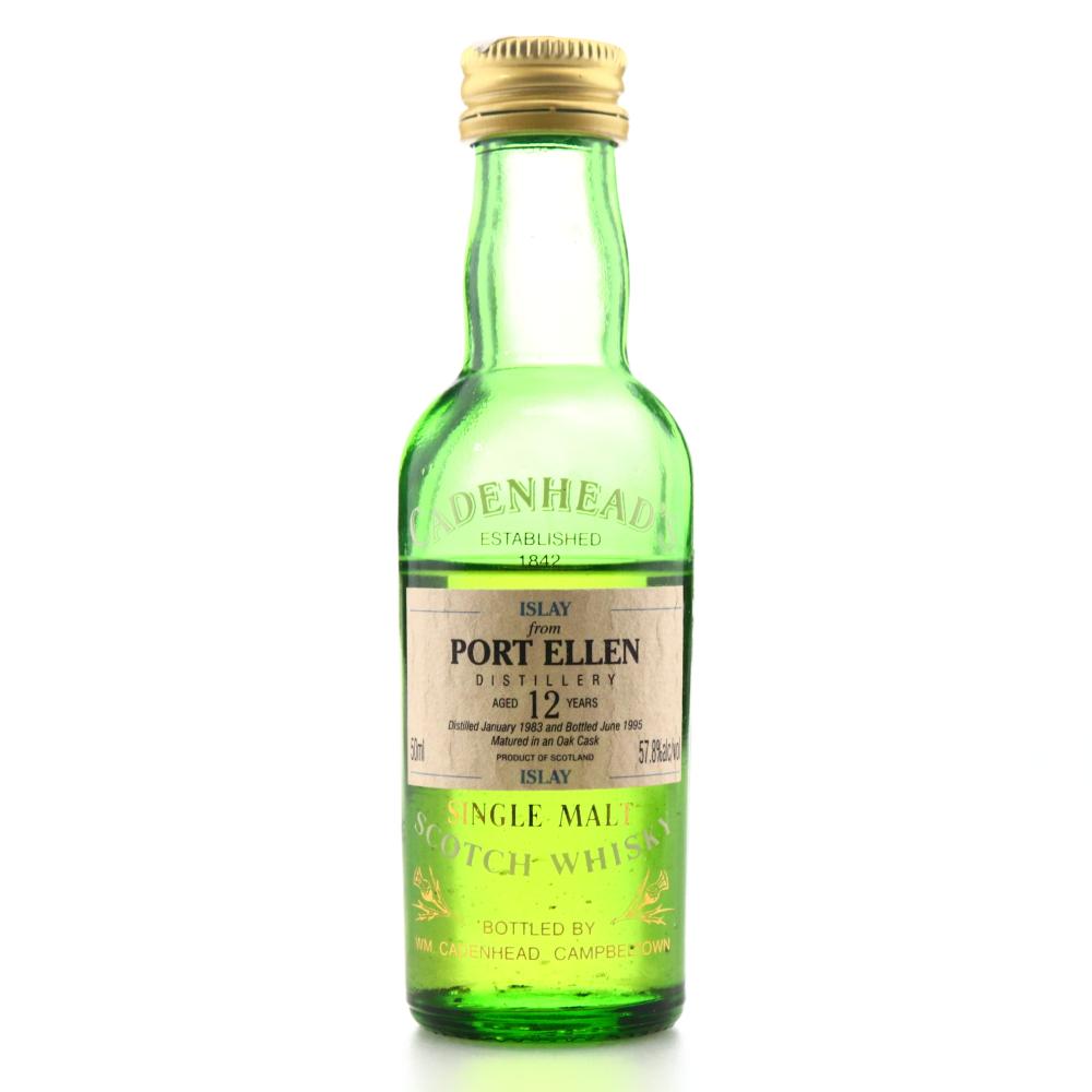 Port Ellen 1983 Cadenhead's 12 Year Old Miniature 