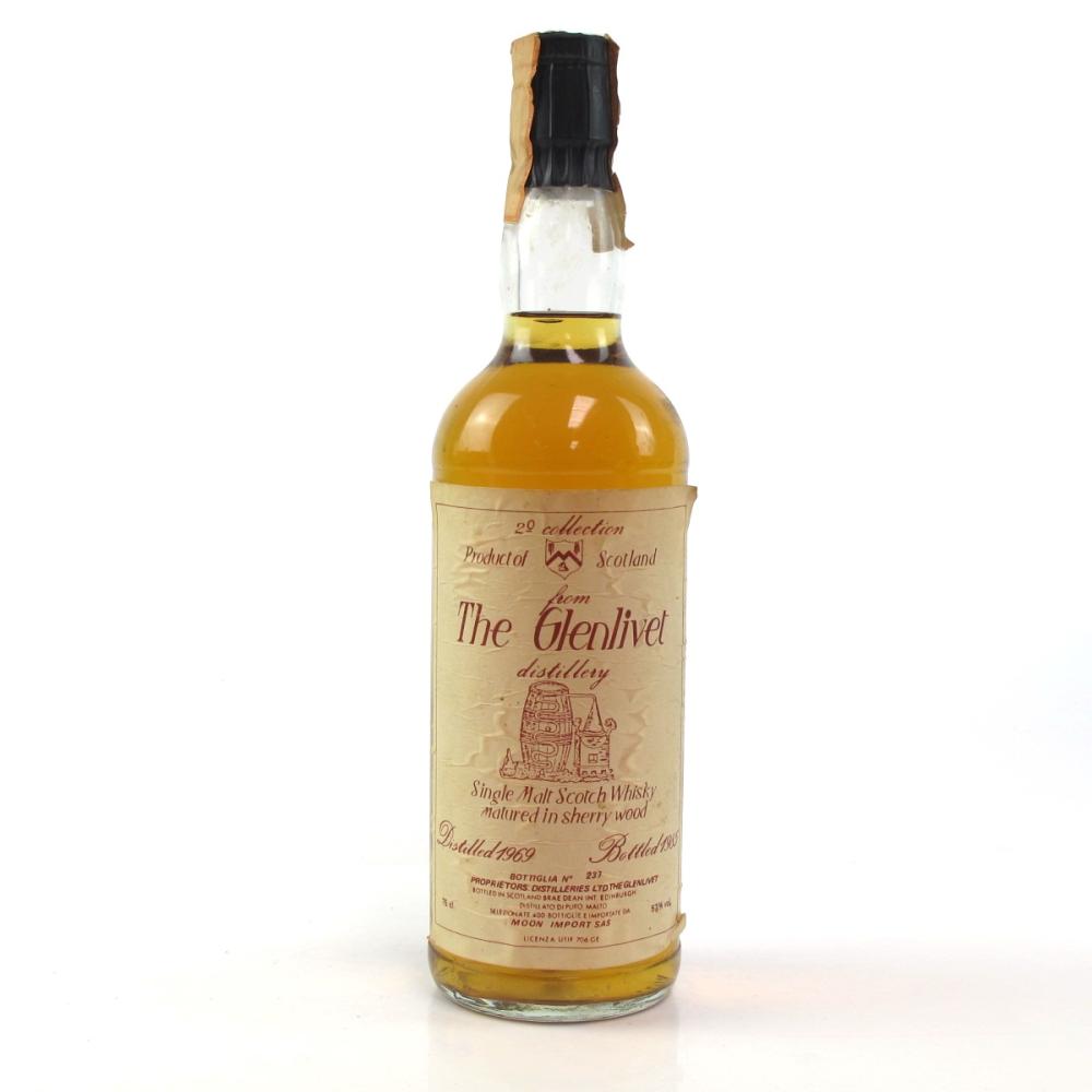 Glenlivet 1969 Moon Import Bottled 1985