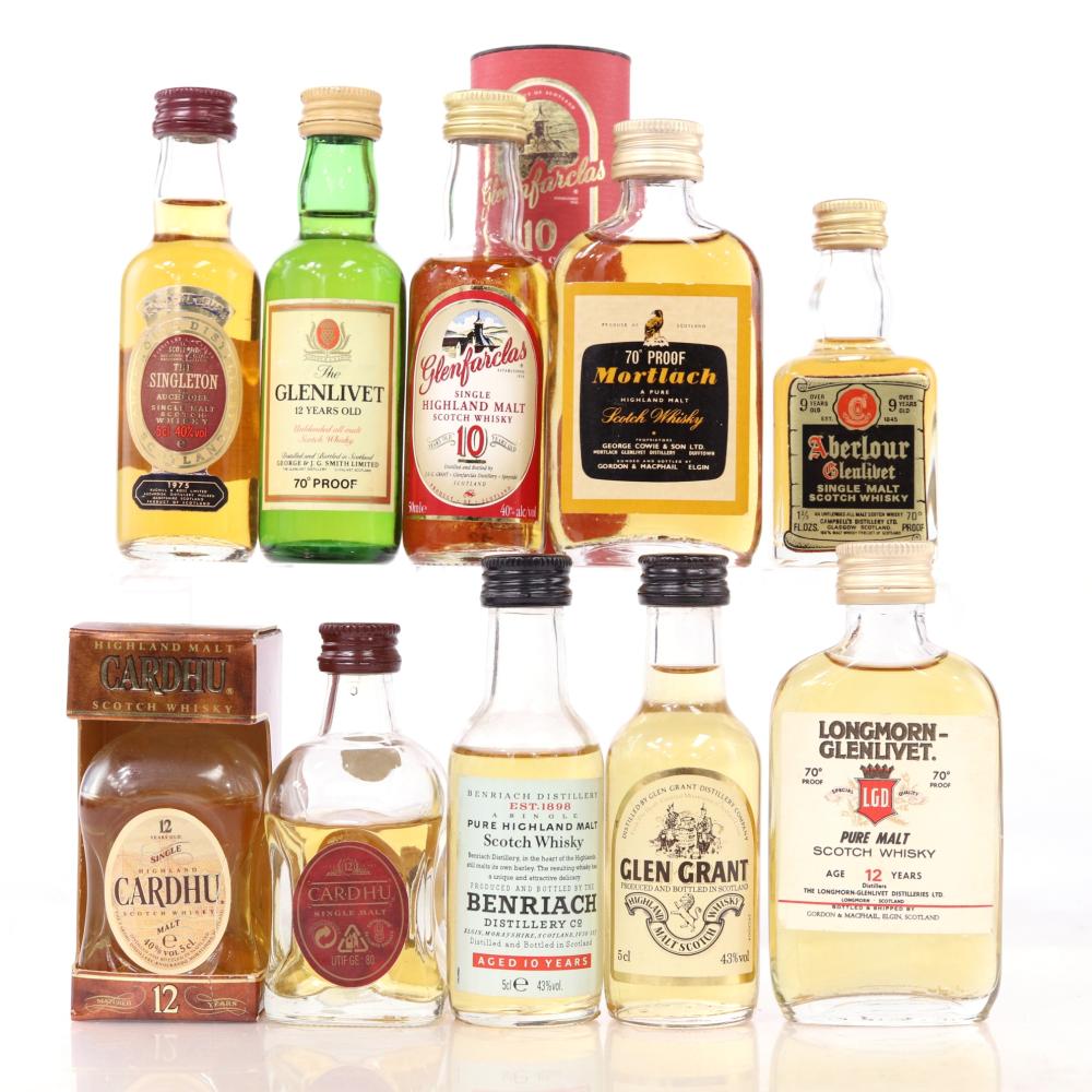 Speyside Miniature Selection / 10 x 5cl