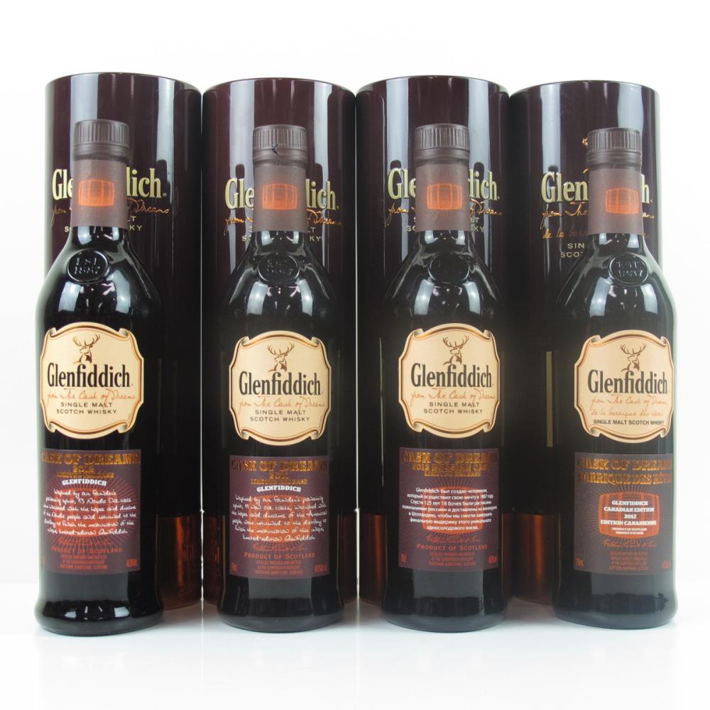 Glenfiddich Cask of Dreams 4 x 75cl