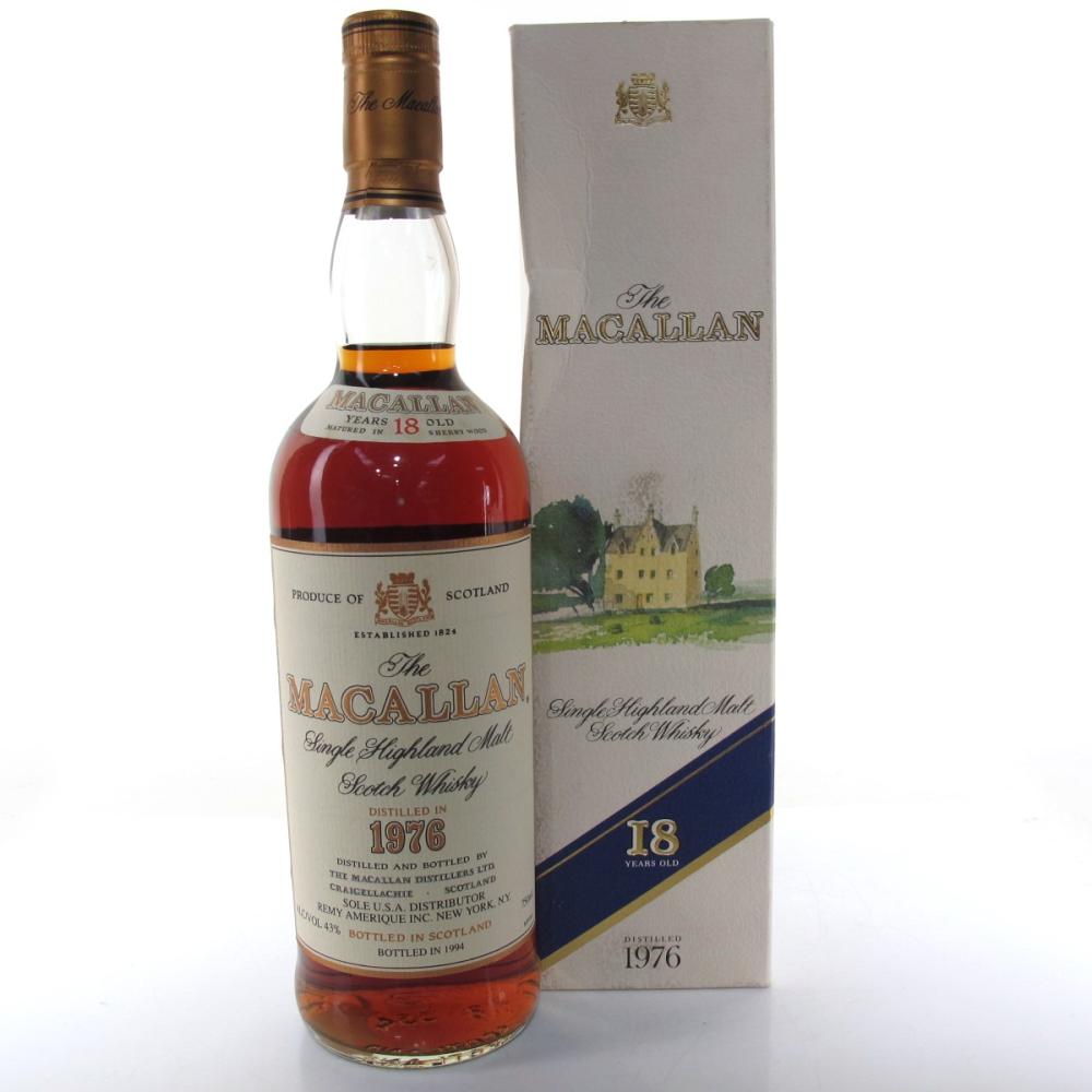 Macallan 18 Year Old 1976 75cl / US Import