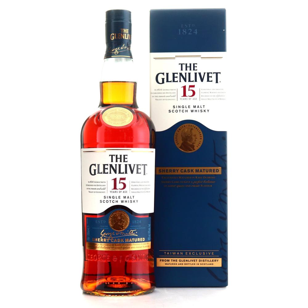 Glenlivet 15 Year Old Sherry Cask / Taiwan Exclusive