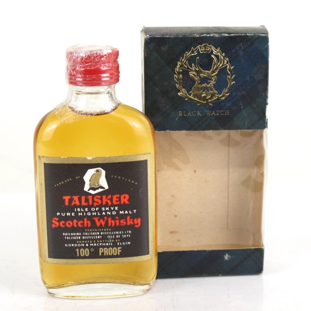 Talisker Gordon and MacPhail 100 Proof Miniature