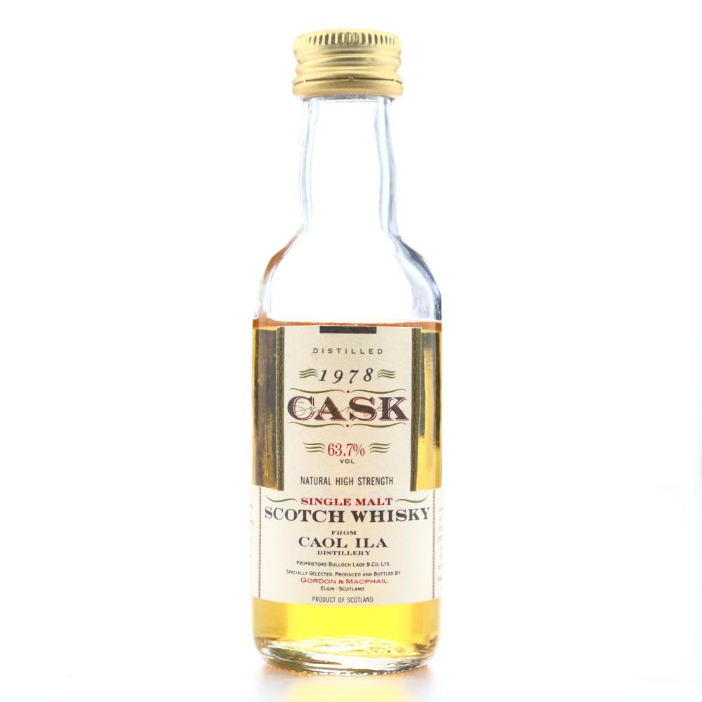 Caol Ila 1978 Gordon and MacPhail Cask Strength Miniature 