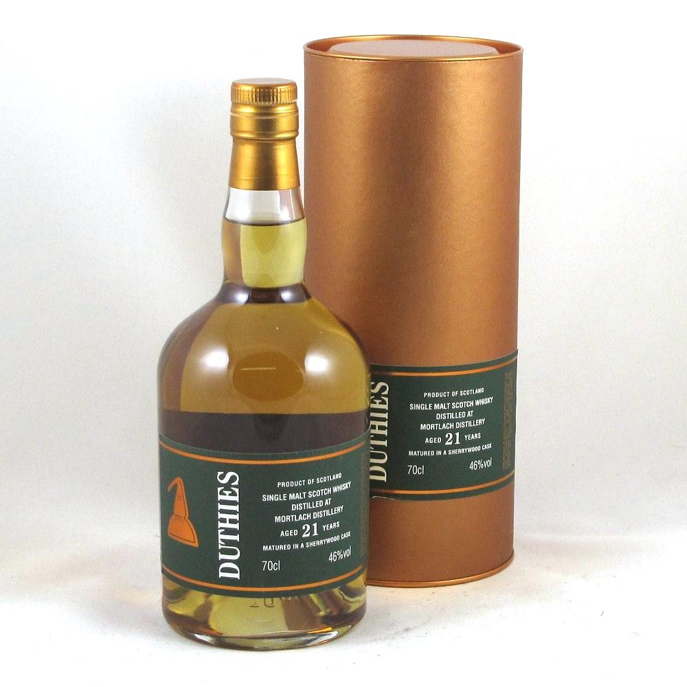 Mortlach 21 Year Old Duthies
