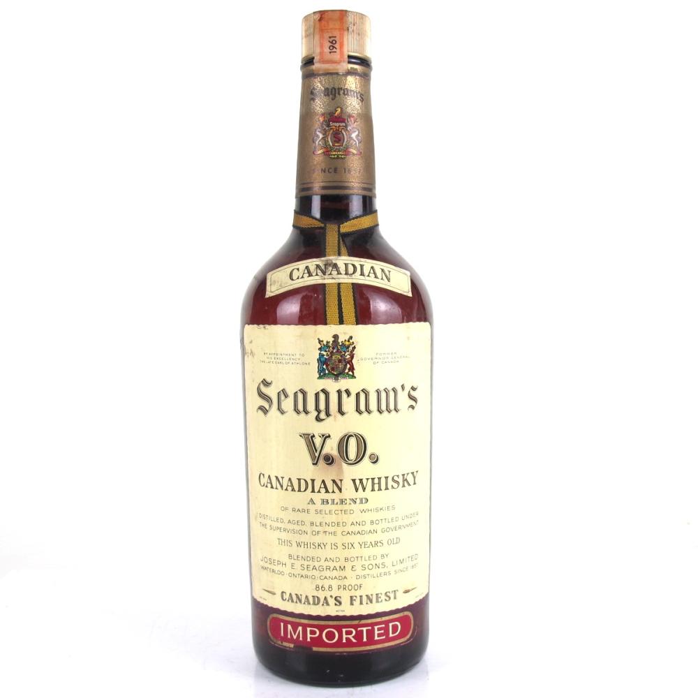 Seagram's VO Canadian 6 Year Old 1961
