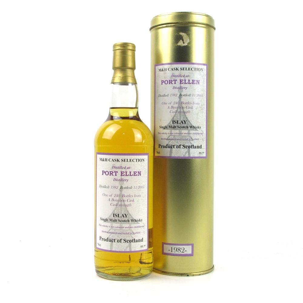 Port Ellen 1982 M and H Cask Selection