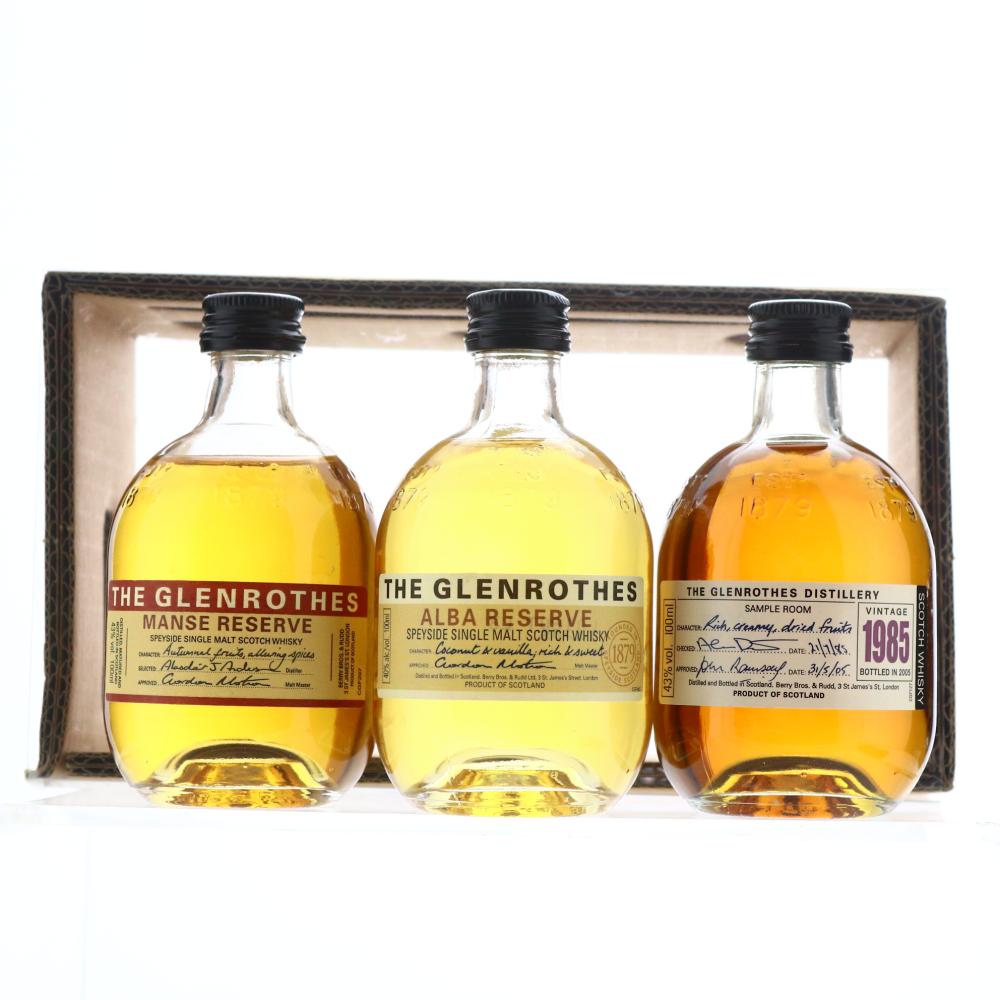 Glenrothes Miniatures 3 x 10cl