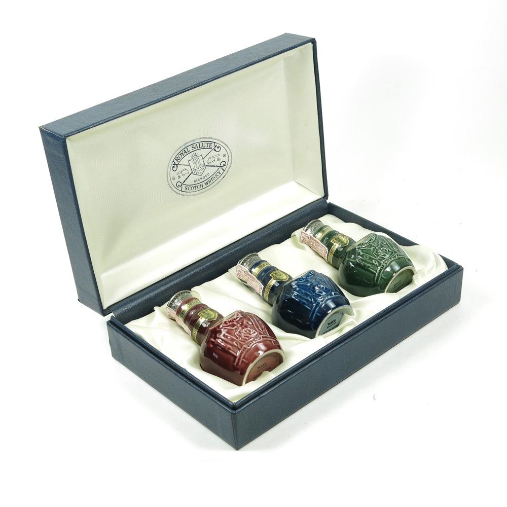 Chivas Regal Royal Salute 21 Year Old Miniature Collection 3 x 5cl