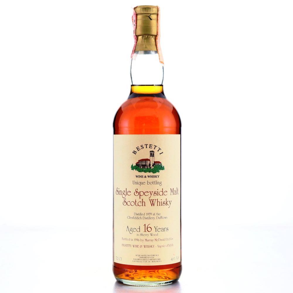 Glenfiddich 1979 Murray McDavid for Bestetti Wine & Whisky 16 Year Old