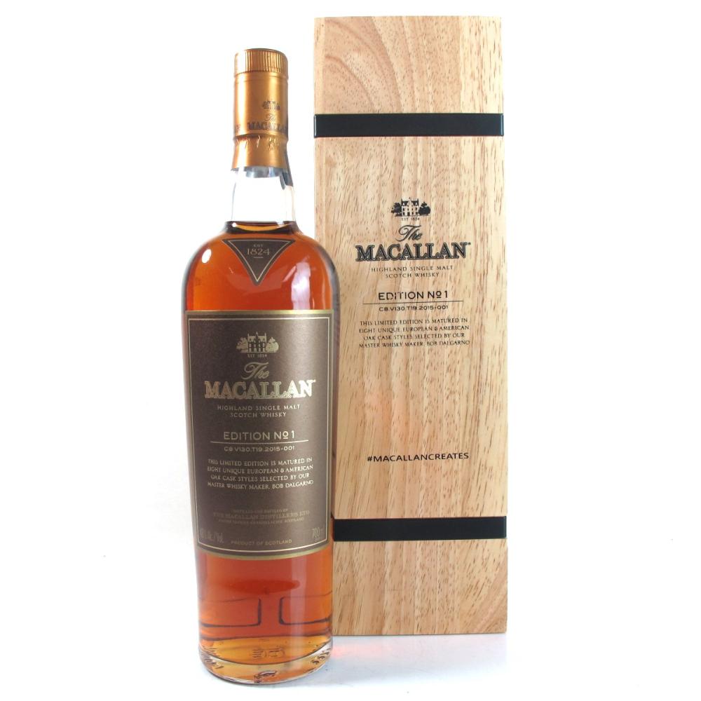 Macallan No.1 Edition / Wooden Presentation Box Taiwan Import