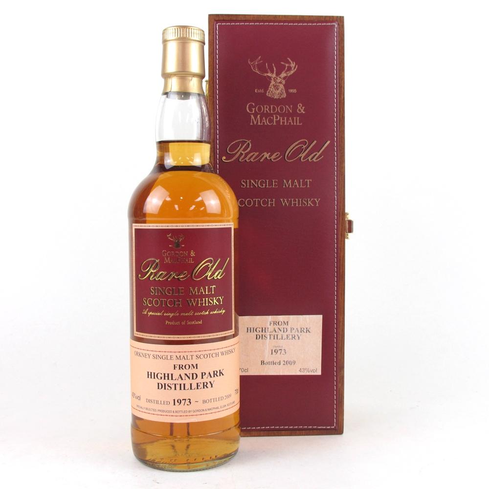 Highland Park 1973 Gordon and MacPhail Rare Old First Fill Sherry
