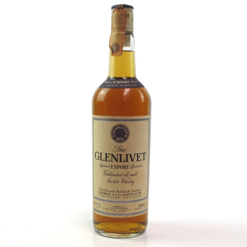 Glenlivet Special Export Reserve 1970s