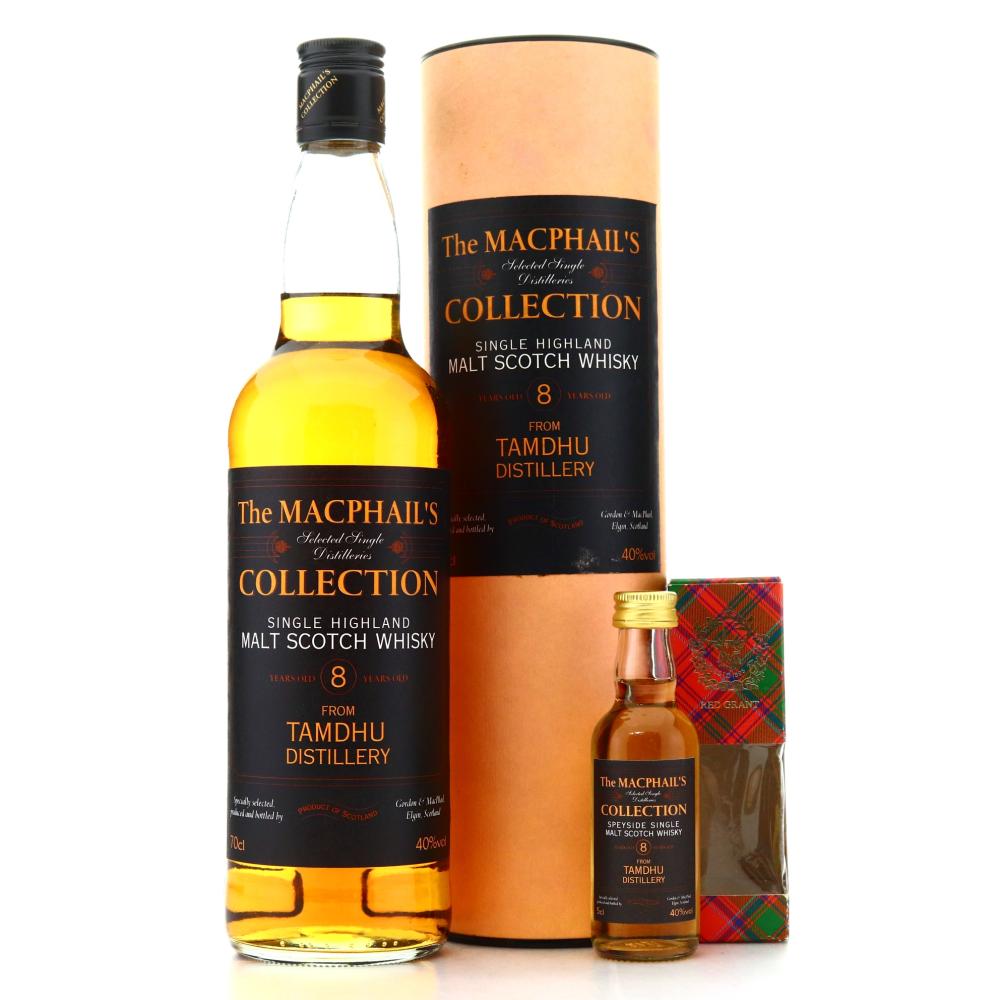 Tamdhu 8 Year Old Gordon and MacPhail / with Miniature