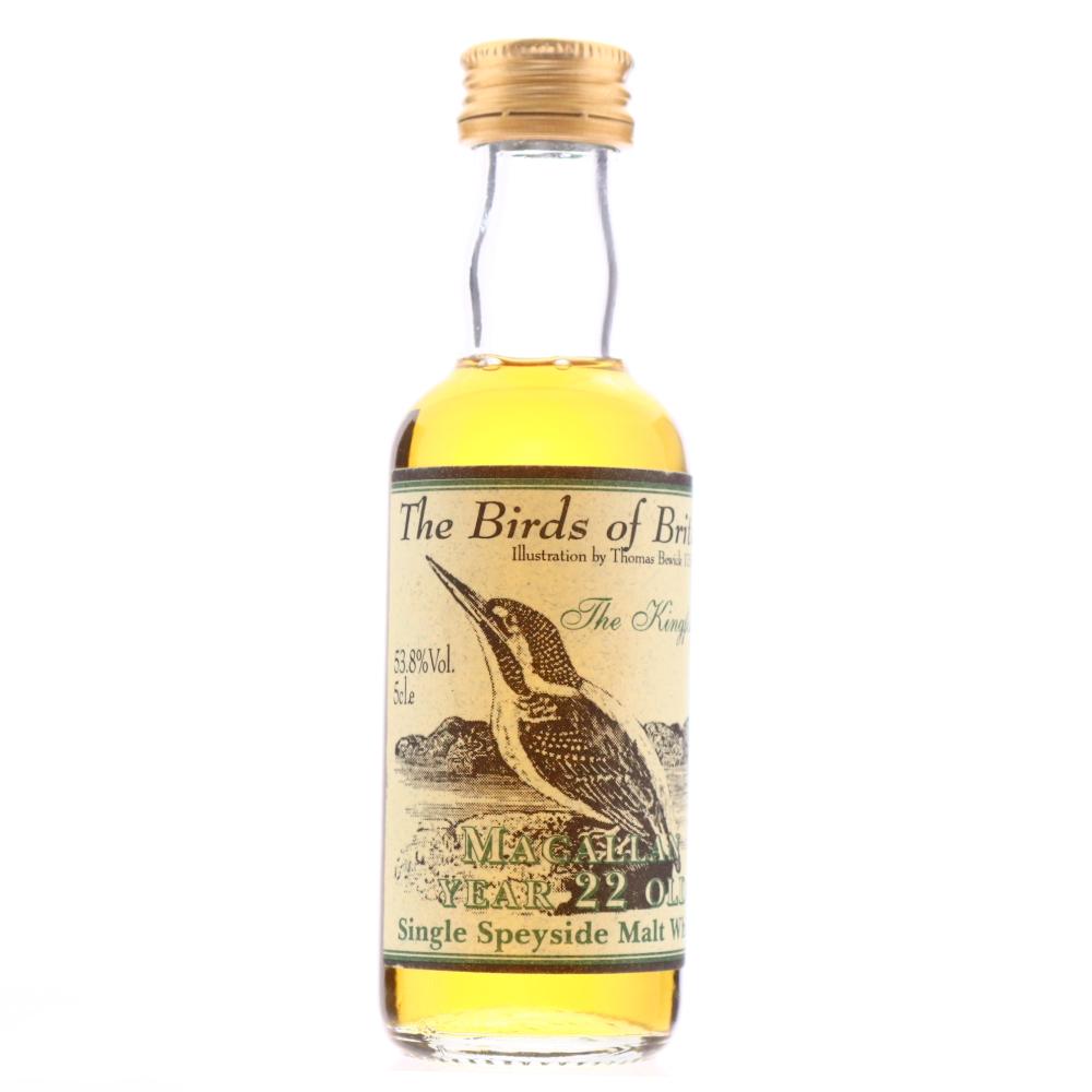 Macallan 22 Year Old Whisky Connoisseur Birds of Britain Miniatures