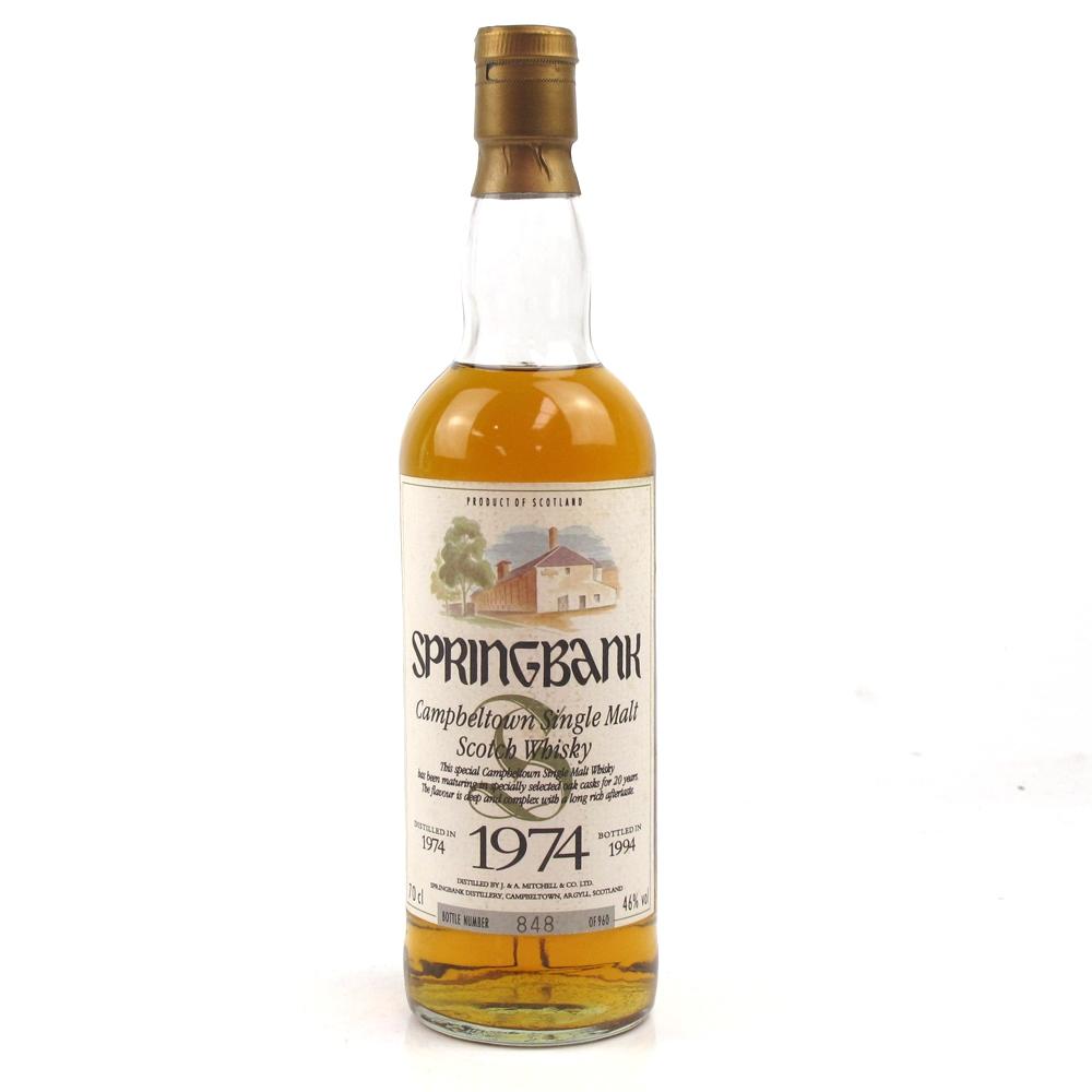 Springbank 1974 20 Year Old