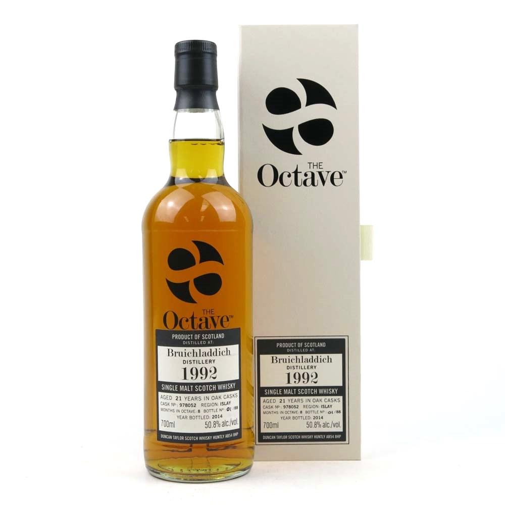 Bruichladdich 1992 Duncan Taylor 21 Year Old / Octave / Bottle # 1