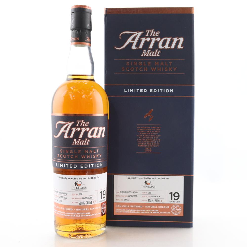 Arran 1996 Single Sherry Hogshead 19 Year Old #368 / Nectar