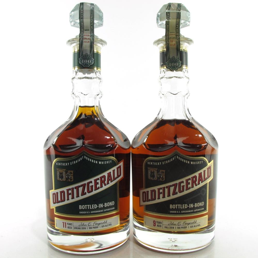 Old Fitzgerald Bottled in Bond Spring & Fall 2018 Releases 2 x 75cl