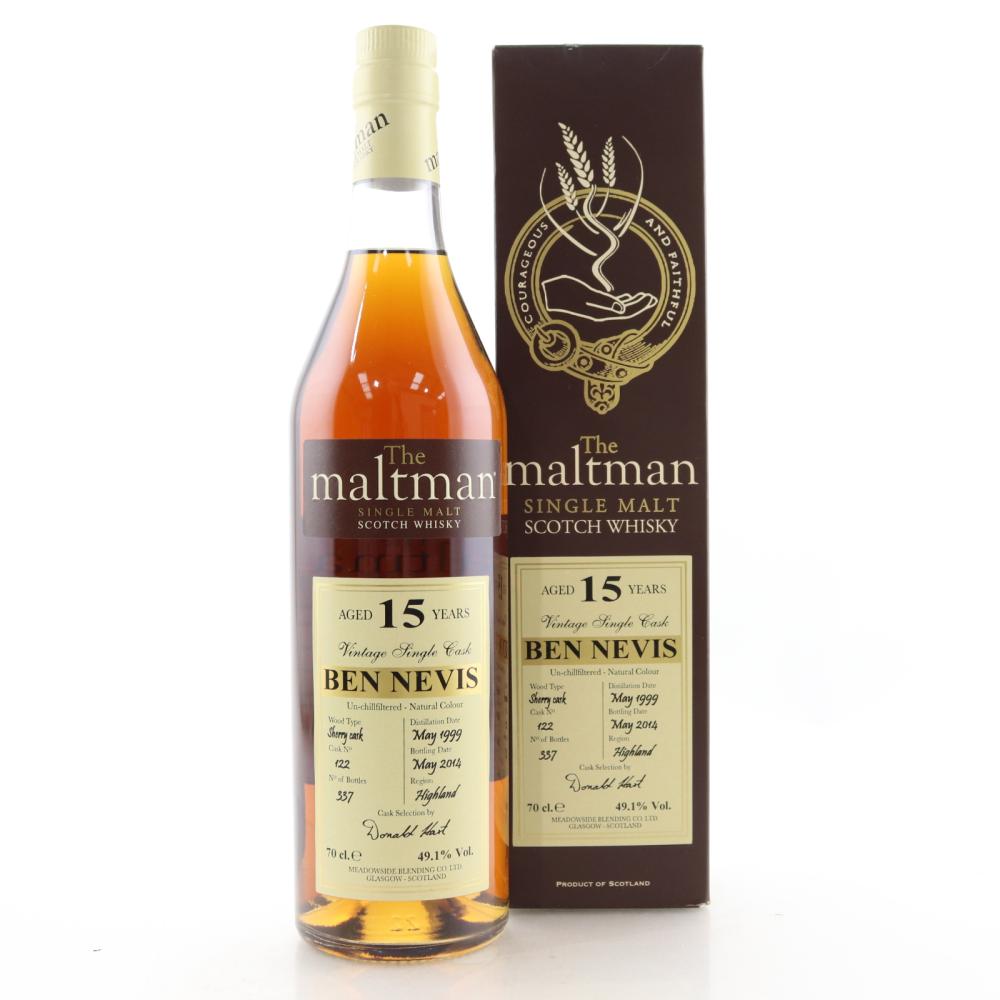 Ben Nevis 1999 Maltman 15 Year Old