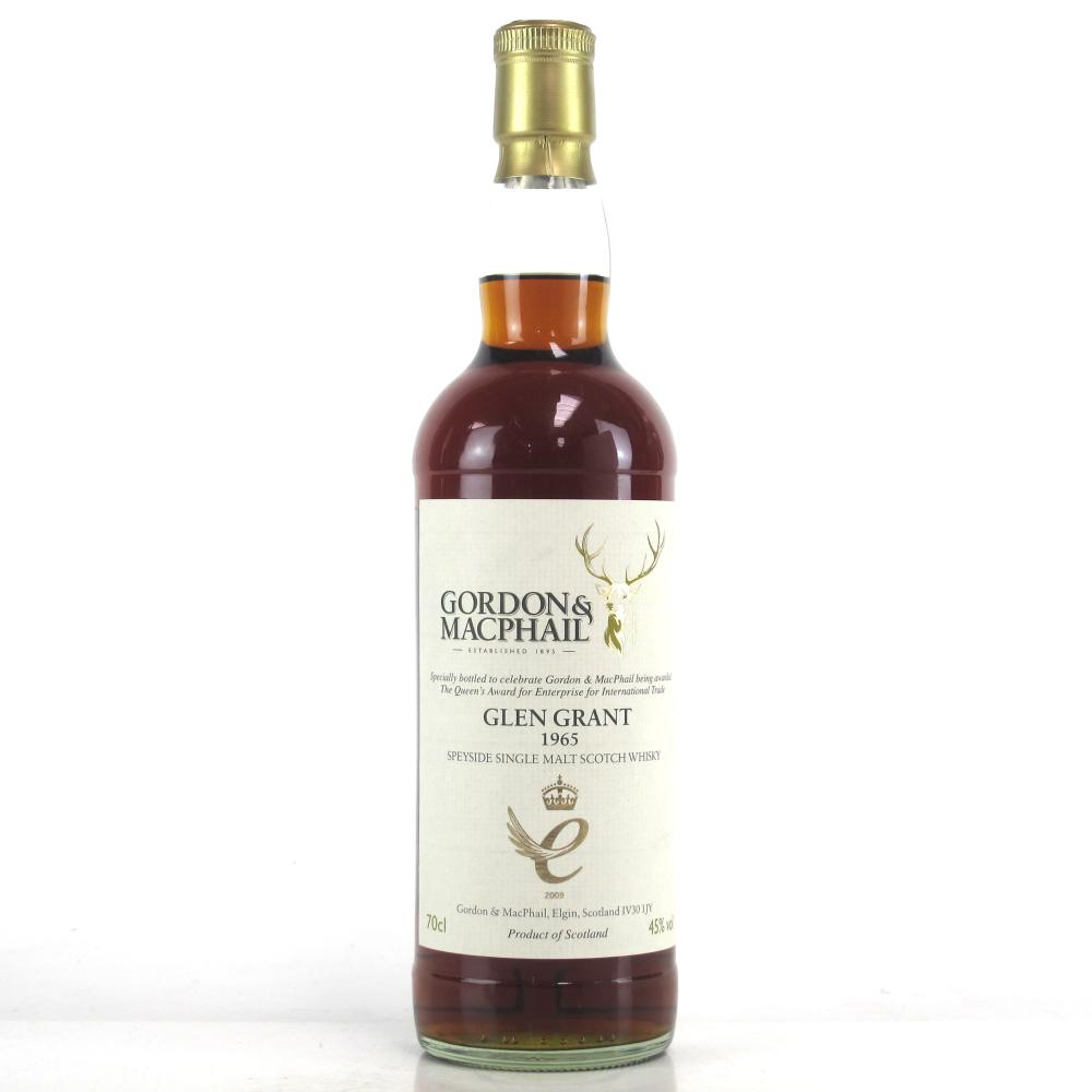 Glen Grant 1965 Gordon and MacPhail 44 Year Old Queen's Award for Enterprise