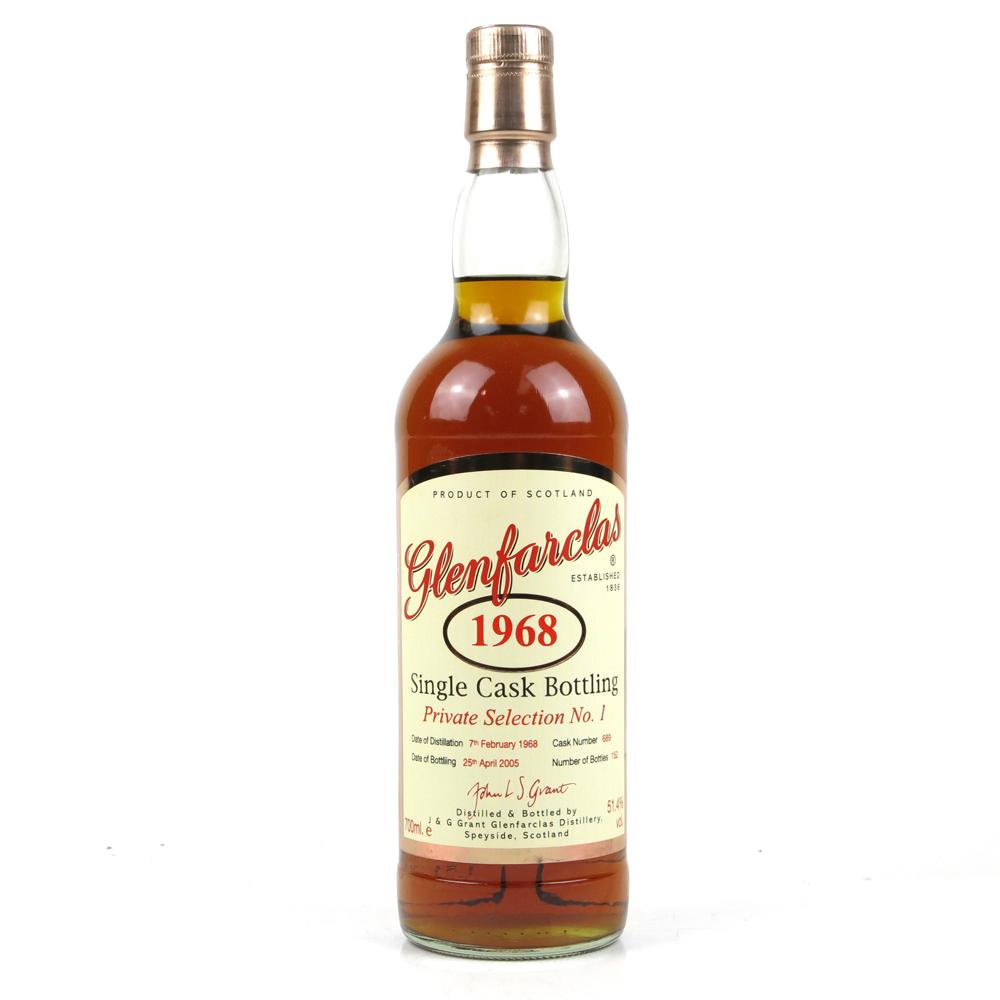 Glenfarclas 1968 Single Cask 37 Year Old #689 / Private Selection No.1