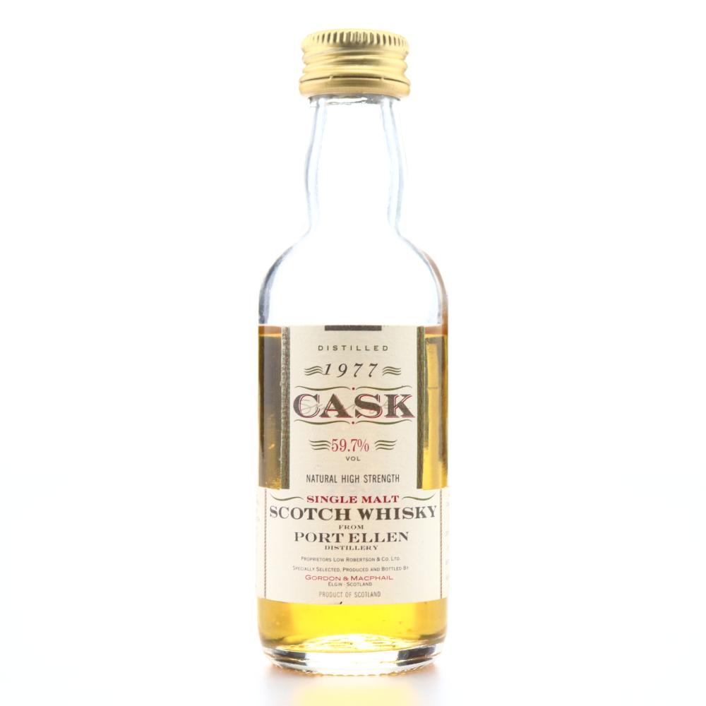 Port Ellen 1977 Gordon and MacPhail Cask Strength Miniature 